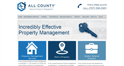 Desktop Screenshot of allcountyadvanced.com