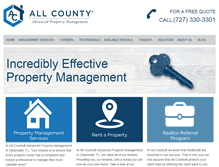 Tablet Screenshot of allcountyadvanced.com